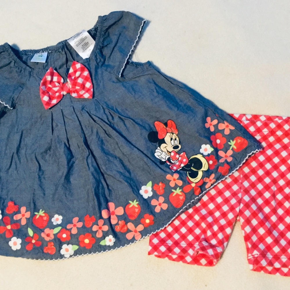 12 mo. Disney Baby Minnie Mouse 2 Piece Set